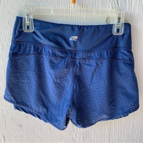 Marika Lined Cutout Athletic Shorts size S | Cutout Overlay atop Fitted Shorts - Picture 8 of 8